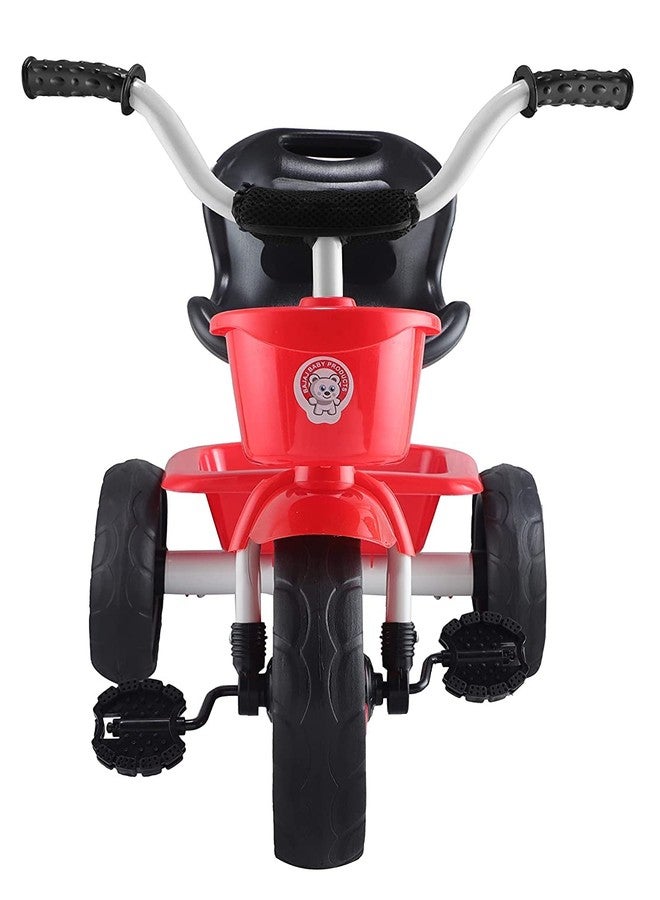 JoyRide Roadster Baby Toddler Trike, with Big Front Wheel Compact Lightweight Kids Trike (Red) - Image 4